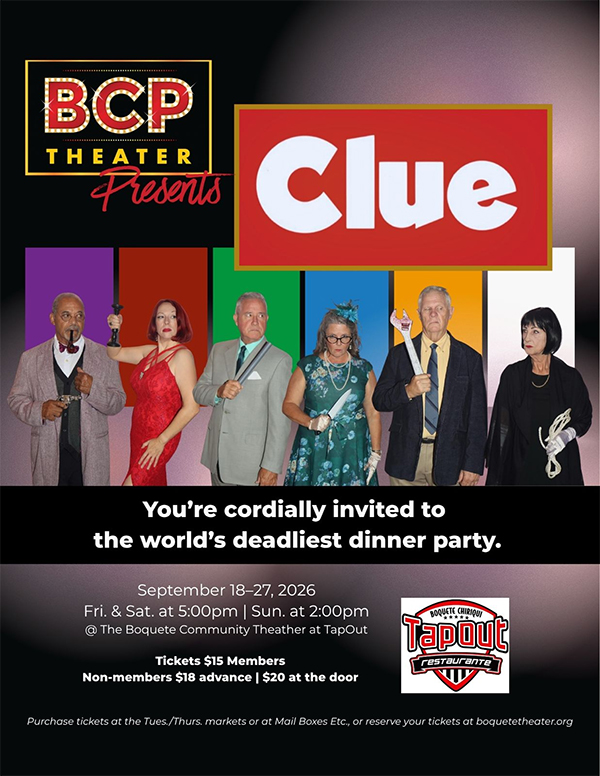 Clue poster